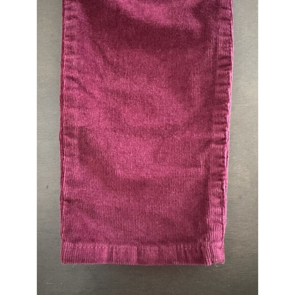 Cat & Jack Girls Skinny Corduroy Low-Rise Jeans Burgundy Sz 14plus XL soft cozy - Picture 4 of 11